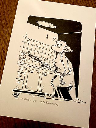 InkTober #16 BLUNDER