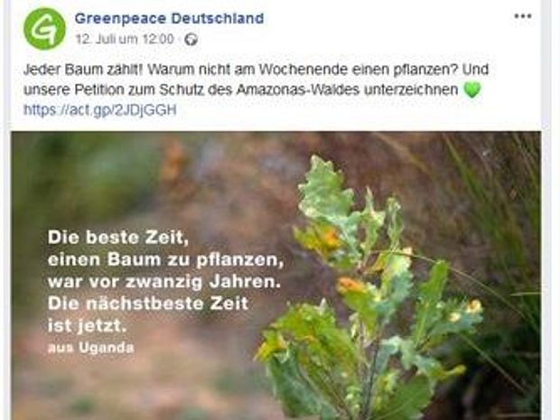 Inspiration Greenpeace.
