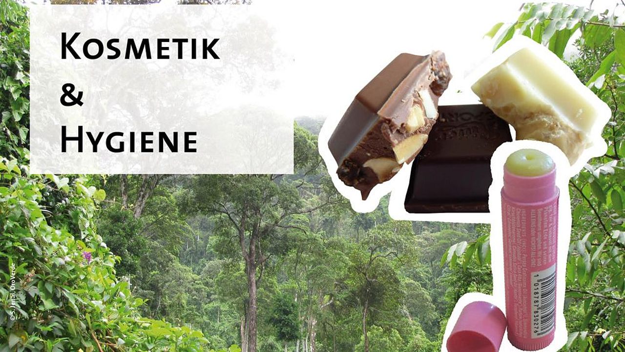 Kosmetik und Hygieneartikel: bewusst einkaufen ©OroVerde