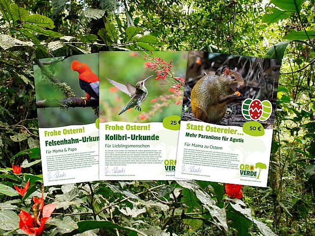 Urkunden als Geschenk zu Ostern 