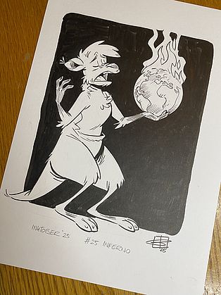 InkTober #25 INFERNO