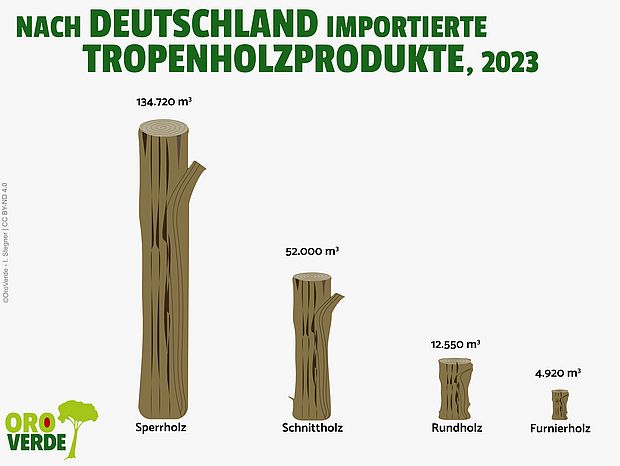 Grafik Tropenholzimporte 