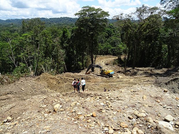 Indigene leisten Widerstand gegen Zerstörung im Regenwald
