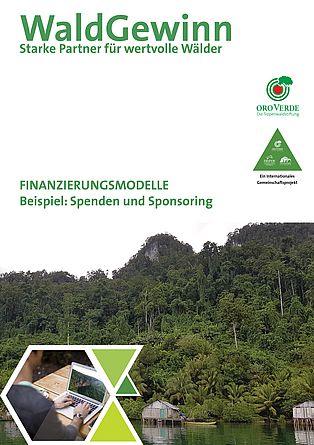 Finanzierung von Wald-Wiederaufbau durch Spenden und Sponsoring