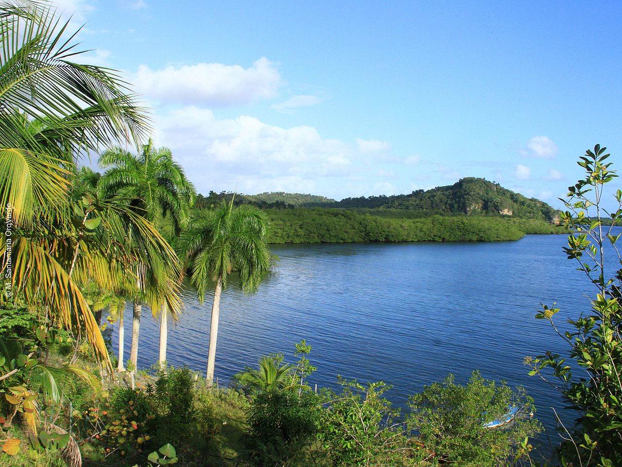 Bucht im Alexander-von-Humboldt Nationalpark im Südosten Kubas ©OroVerde-M.Santamaria