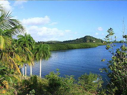 Bucht im Alexander-von-Humboldt-Nationalpark 