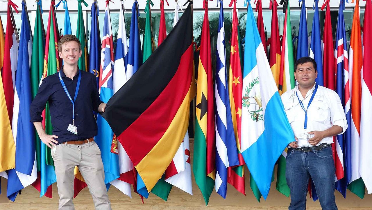 Defensores de la Naturaleza und OroVerde auf der Biodiversitätskonferenz 2016