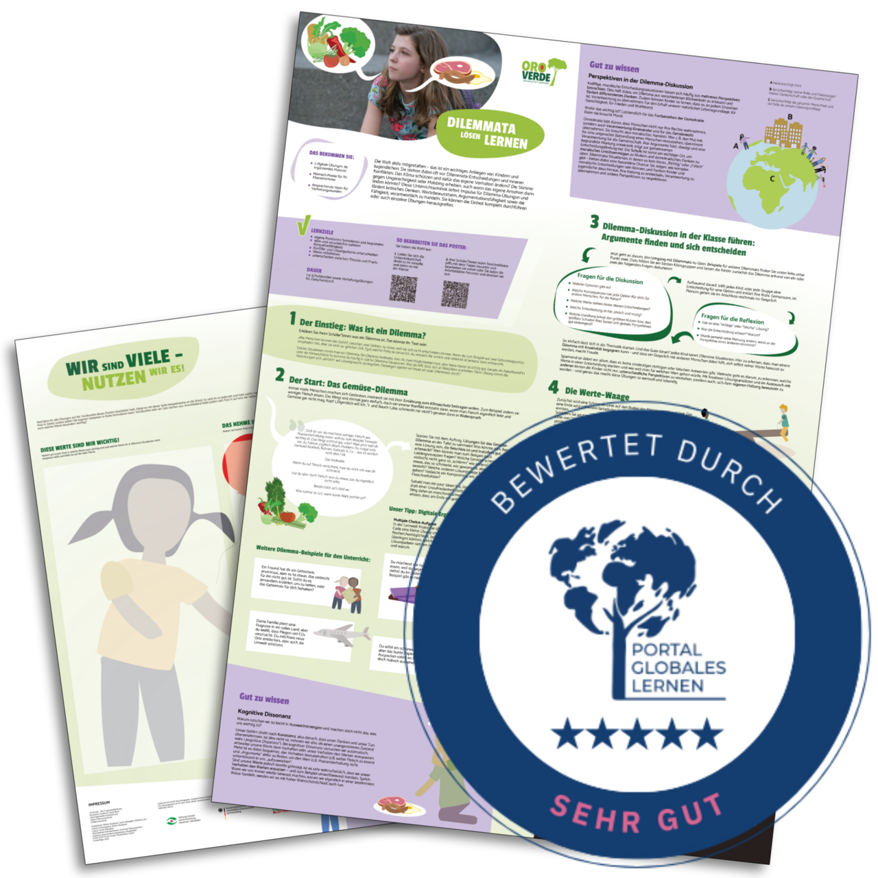 Unterrichtsmaterial Dilemmas lösen lernen als Download