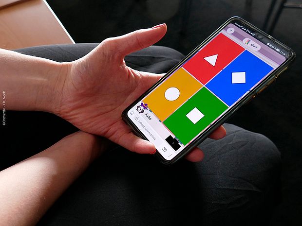 Das Abstimmungsspiel Kahoot ist Teil der Präsentationen und Aktionen