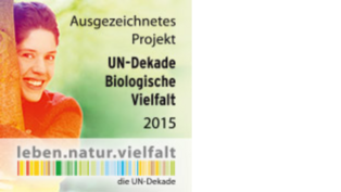 Auszeichnung UN-Dekade Biologische Vielfalt 2015