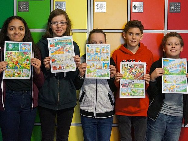 Comics über den Regenwaldschutz führen Schüler*innen in das Thema ein.