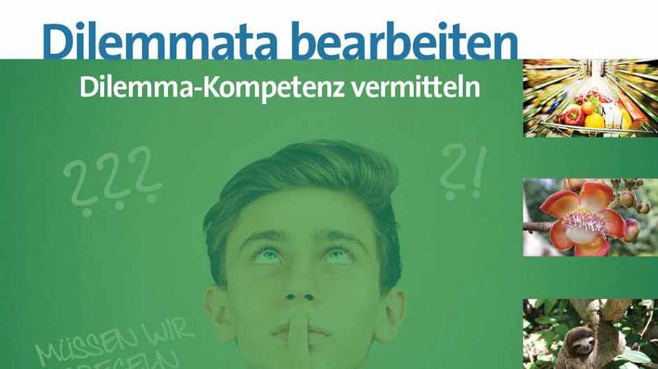 Das Materialheft "Dilemmata bearbeiten" ist zum kostenlosen Download verfügbar.