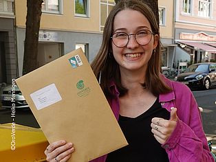 Verschicken Sie mit uns Info- und Unterrichtsmaterial an interessierte Personen.
