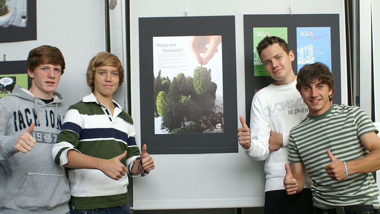 Siegerehrung Plakatwettbewerb