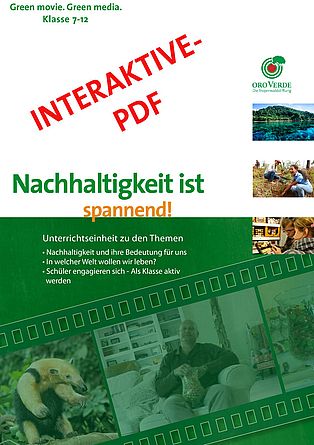 Unterrichtsmaterial: Nachhaltigkeit, interaktive pdf