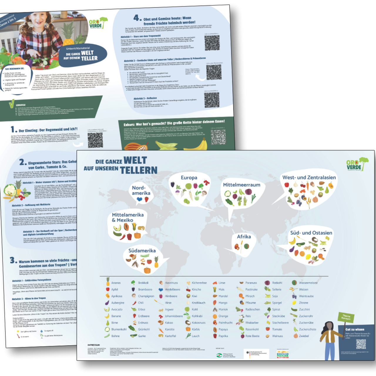 Die ganze Welt auf unseren Tellern ©OroVerde Die ganze Welt auf unseren Tellern