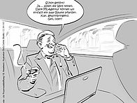 Comic Bäume pflanzen