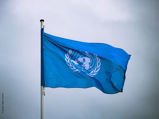 UN-Flagge ©pxhere