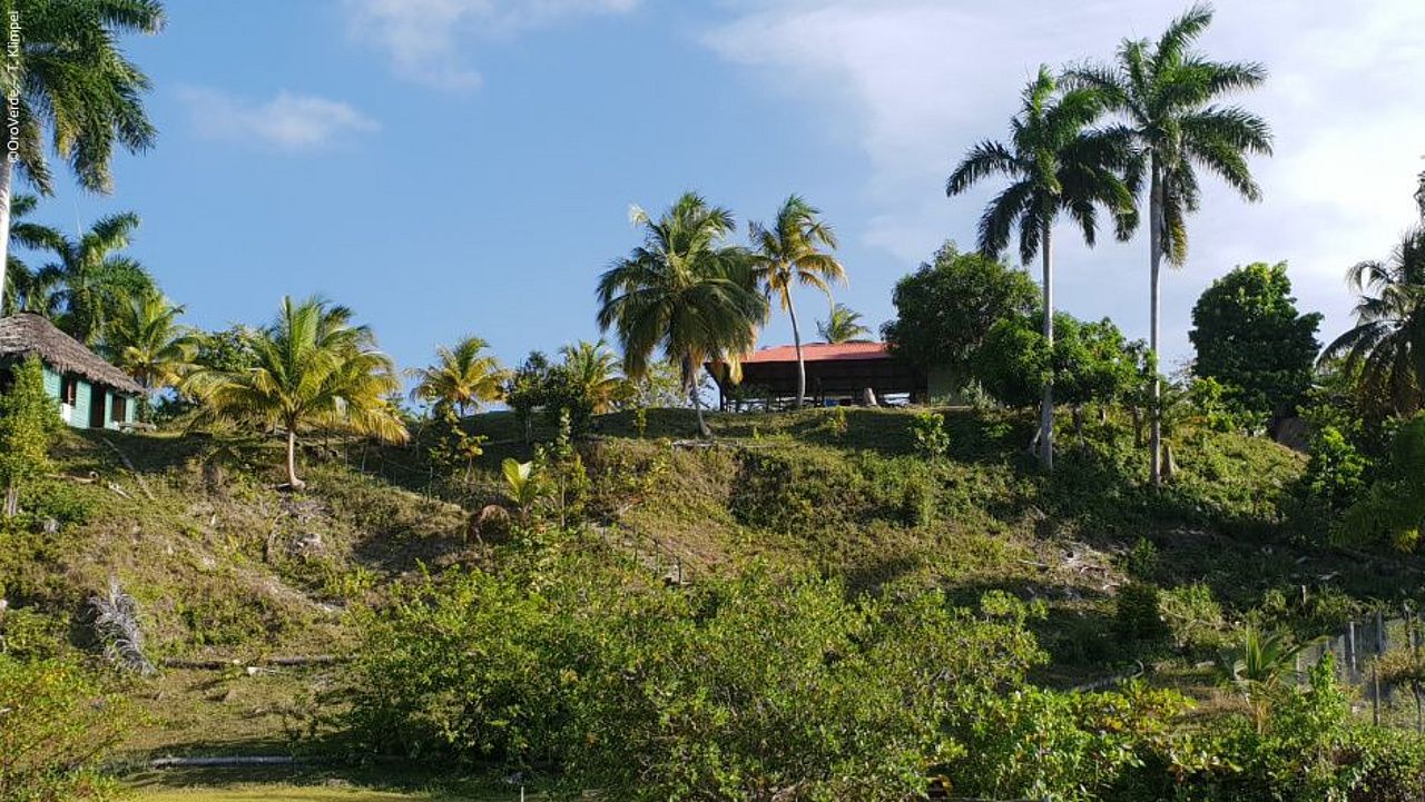 Das malerischen Nationalparkzentrum an der Bahia de Taco ©OroVerde – T. Klimpel