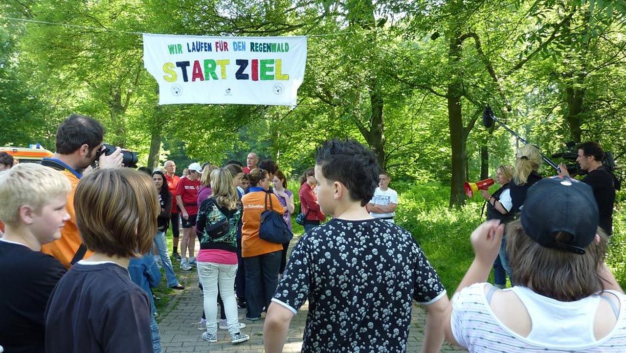 Jahreszeiten-Aktionen: Spendenmarathon ©OroVerde