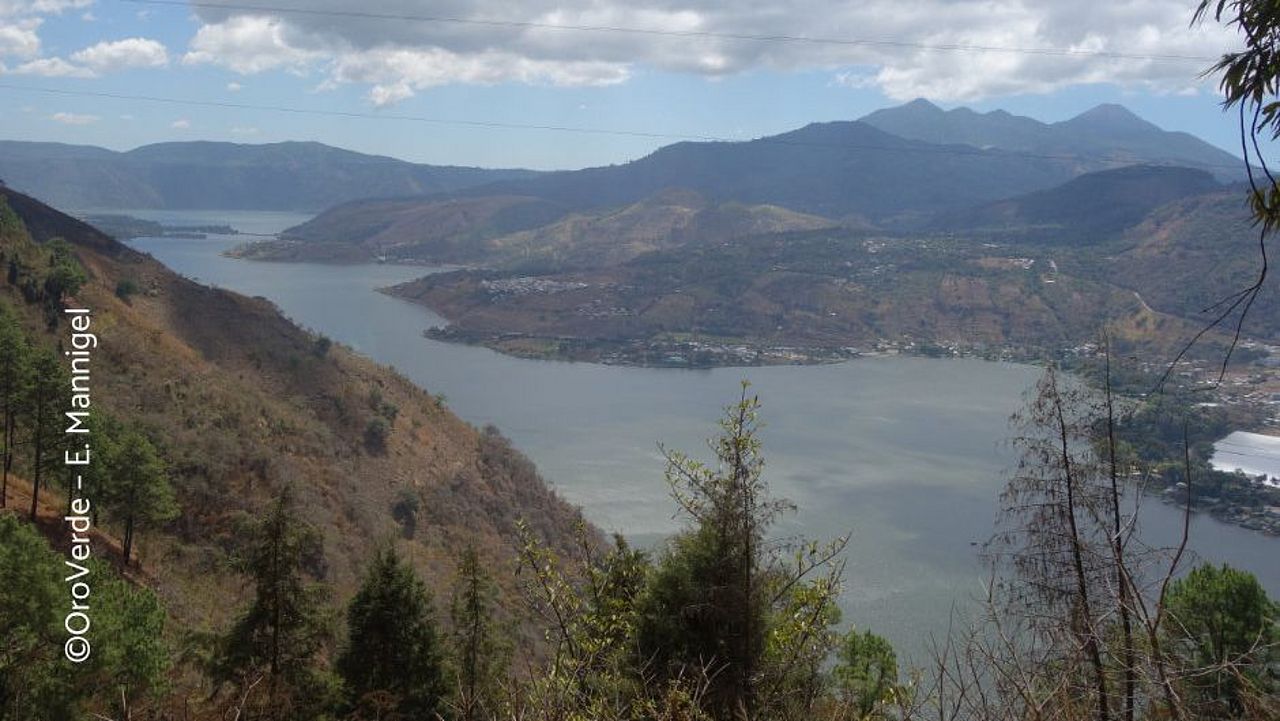 Amatitlán-See im Norden von Guatemala ©OroVerde – E. Mannigel