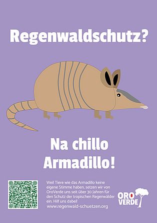 Freianzeige Armadillo: Regenwaldschutz? Na chillo Armadillo!