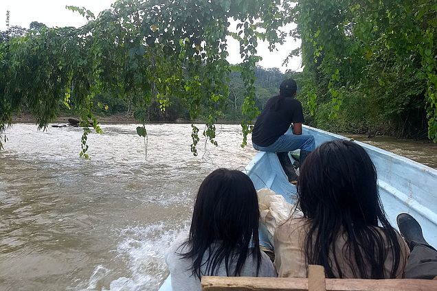 OroVerde Kooperation mit indigenen Partnern in Sarayaku Ecuador ©OroVerde – A. Fincke