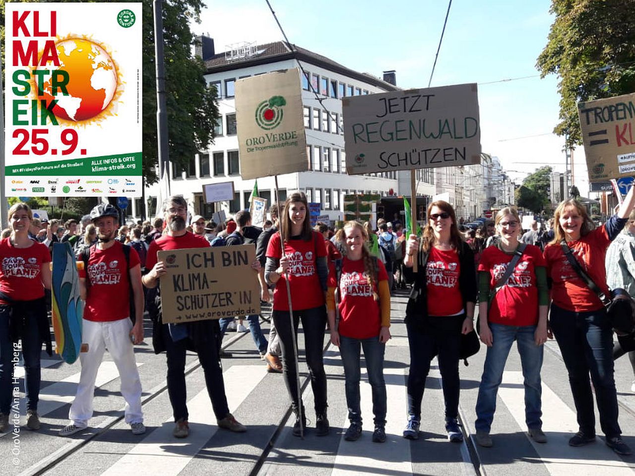OroVerde ruf auf zum Fridays for Future Klima Streik 2020 