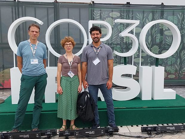 Unsere Kolleg*innen von OroVerde auf der COP30