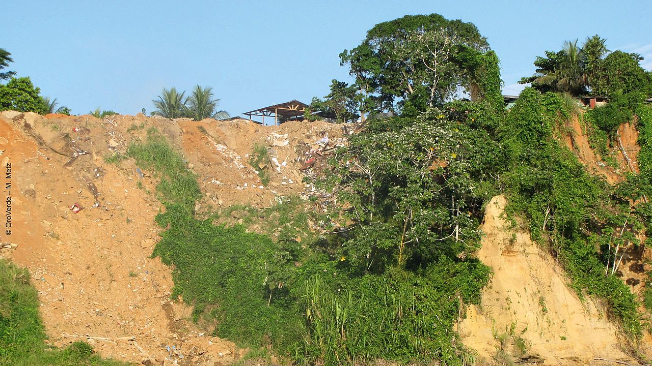 Erosion an Steilhängen im Klimawandel! ©OroVerde – M. Metz