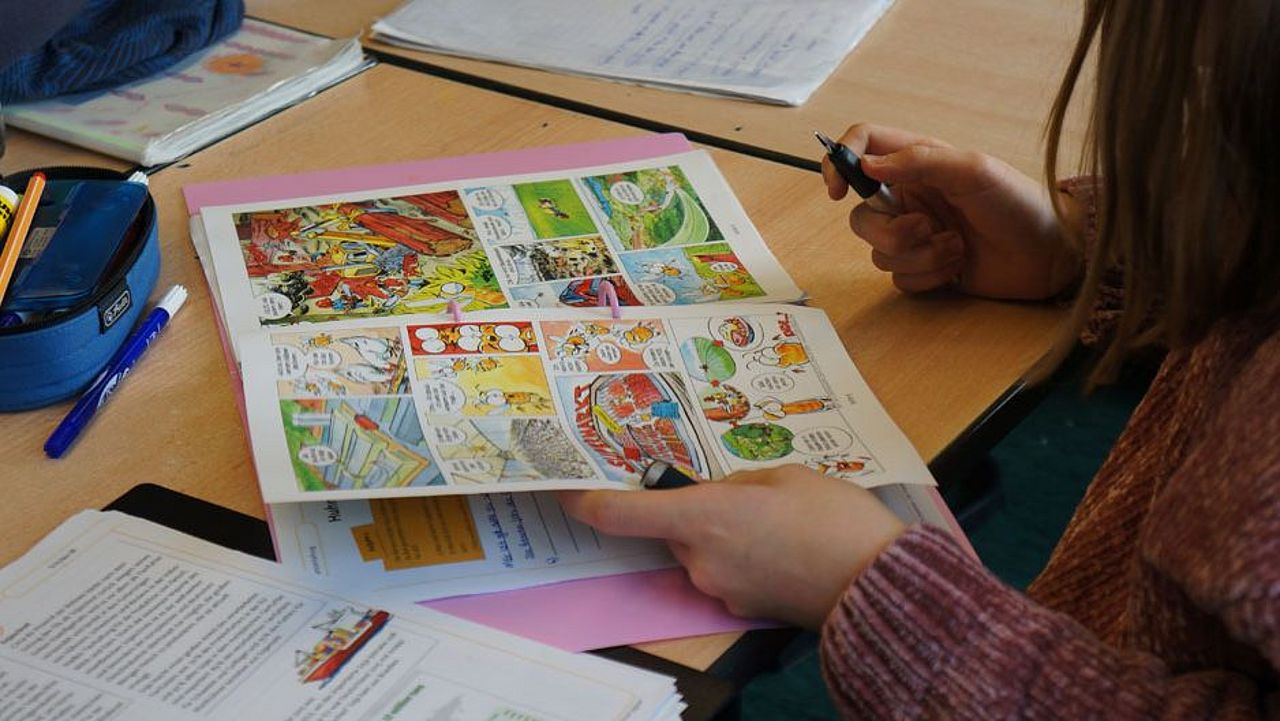 Ein Comic als Unterrichtsmaterial ©OroVerde