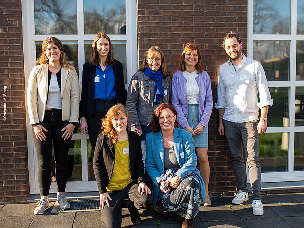 Unser Team beim Unternehmensforum vom Elan-Projekt ©OroVerde - M. Brosig