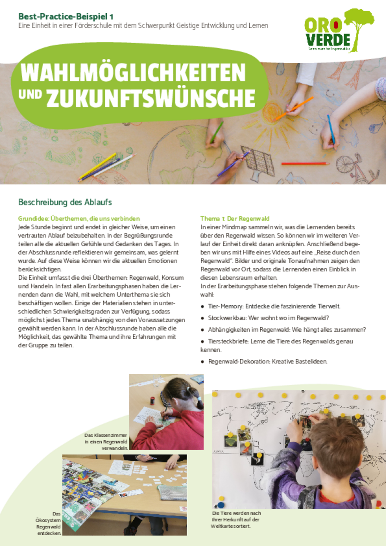 Best Practice 1 Teilhabe und Zukunftswünsche