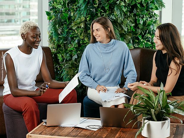 Nachhaltiger Arbeitsalltag im Büro ©Pexels - Alexander Suhorucov