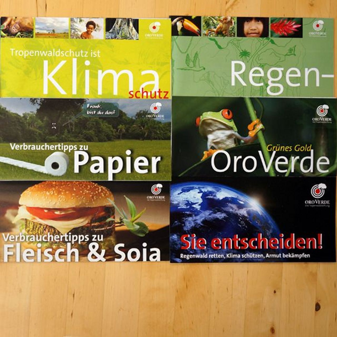Infomaterial zu verschiedenen Themen