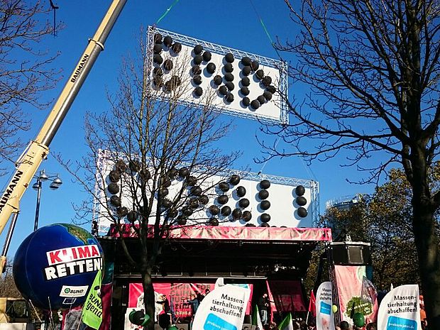 COP23 in Bonn: Demo gegen Kohle