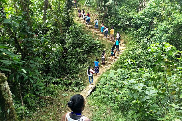 OroVerde Kooperation mit indigenen Partnern in Sarayaku Ecuador ©OroVerde – A. Fincke