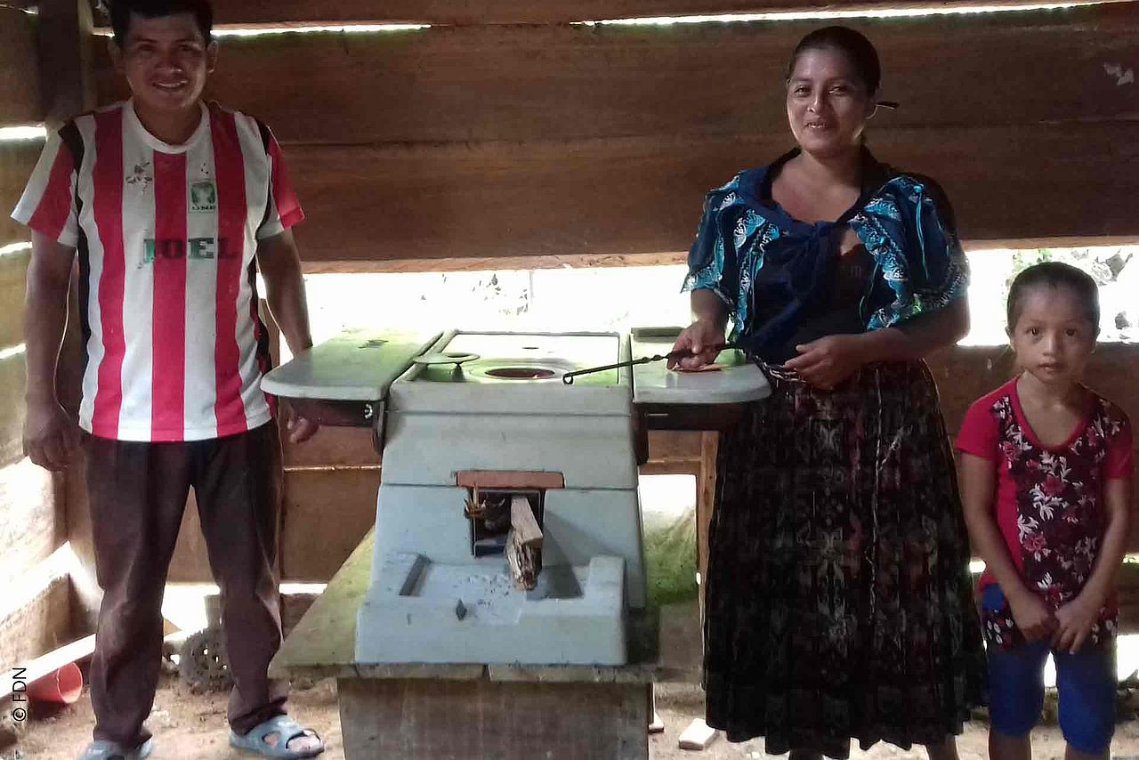 Im Projekt Ecoimpulso ist die Versorgung der Bevölkerung mit energieeffizienten Kochherden geplant. ©FDN