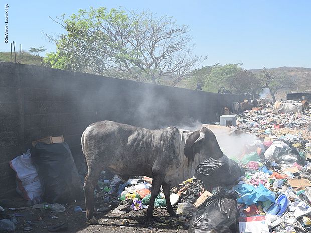 Das Abfallmanagement in den Gemeinden muss verbessert werden. ©OroVerde – L. Krings