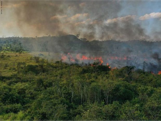 In Guatemala wüten derzeit schlimme Brände ©FDN – D. Aldana