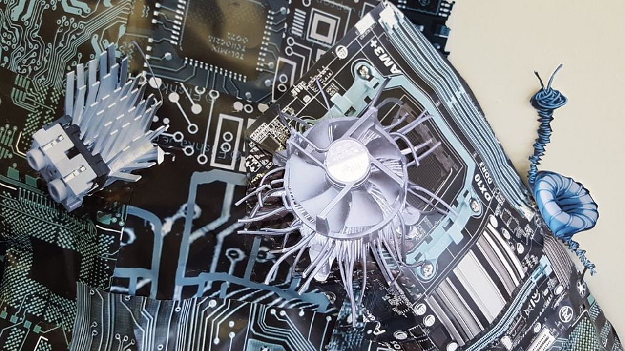 Detailansicht des Digibaums  ©OroVerde