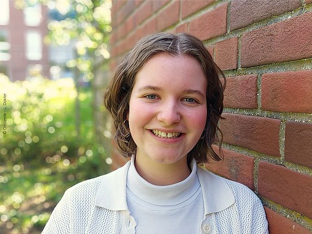 Praktikantin Amelie Kunz ©OroVerde - L. Dokter