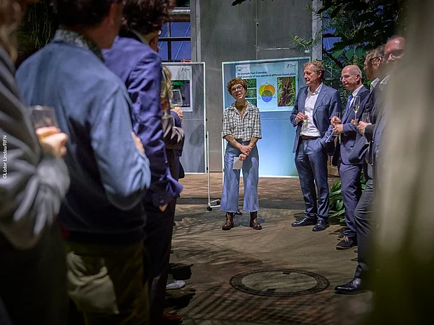 Regenwalddinner im Berliner botanischen Garten