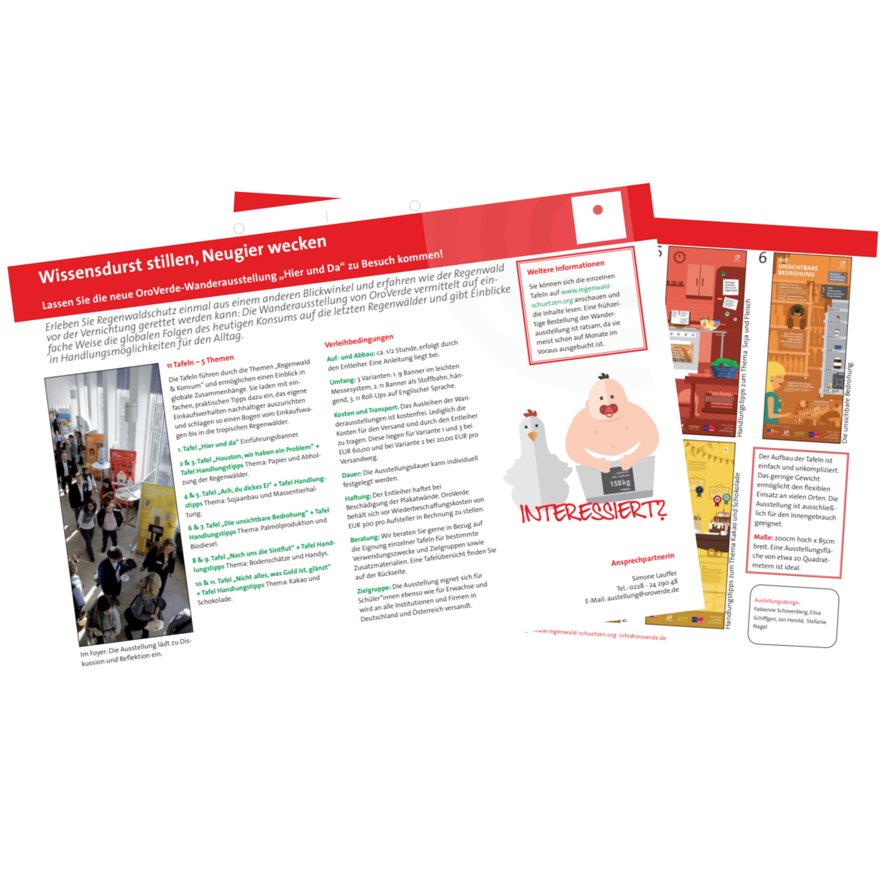 Vorschau des Handouts zur Wanderausstellung ©OroVerde Vorschau des Handouts zur Wanderausstellung