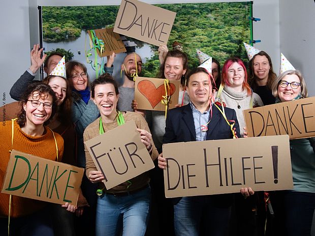 Teamfoto Unternehmen ©OroVerde - V. Botin