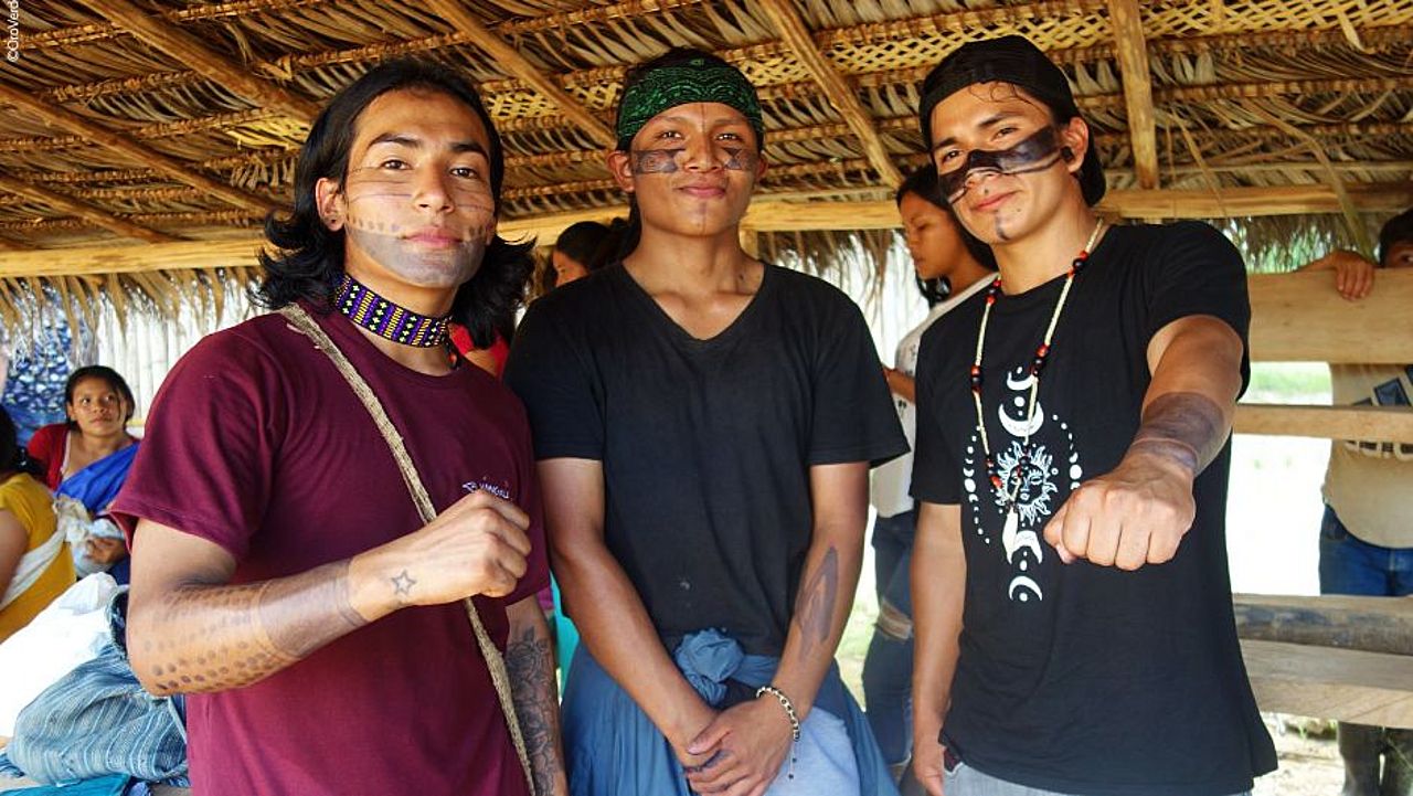 OroVerde unterstützt indigene Partnerorganisationen dabei und ist dankbar für jede Entdeckung und jeden Schritt auf dem Weg des gemeinsamen Lernens. ©OroVerde - William