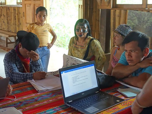 Junge Indigene erarbeiten in Workshops zukunftsfähige Waldschutzkonzepte