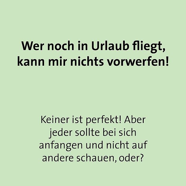 Buzzword-Bingo Karte 5: Wer noch in den Urlaub fliegt, kann mir nichts vorwerfen!