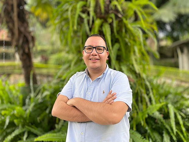 Diego Salazar aus Coban, Guatemala, will nur Demokratie für seine Kinder. ©OroVerde – M. Schulze-Vorberg