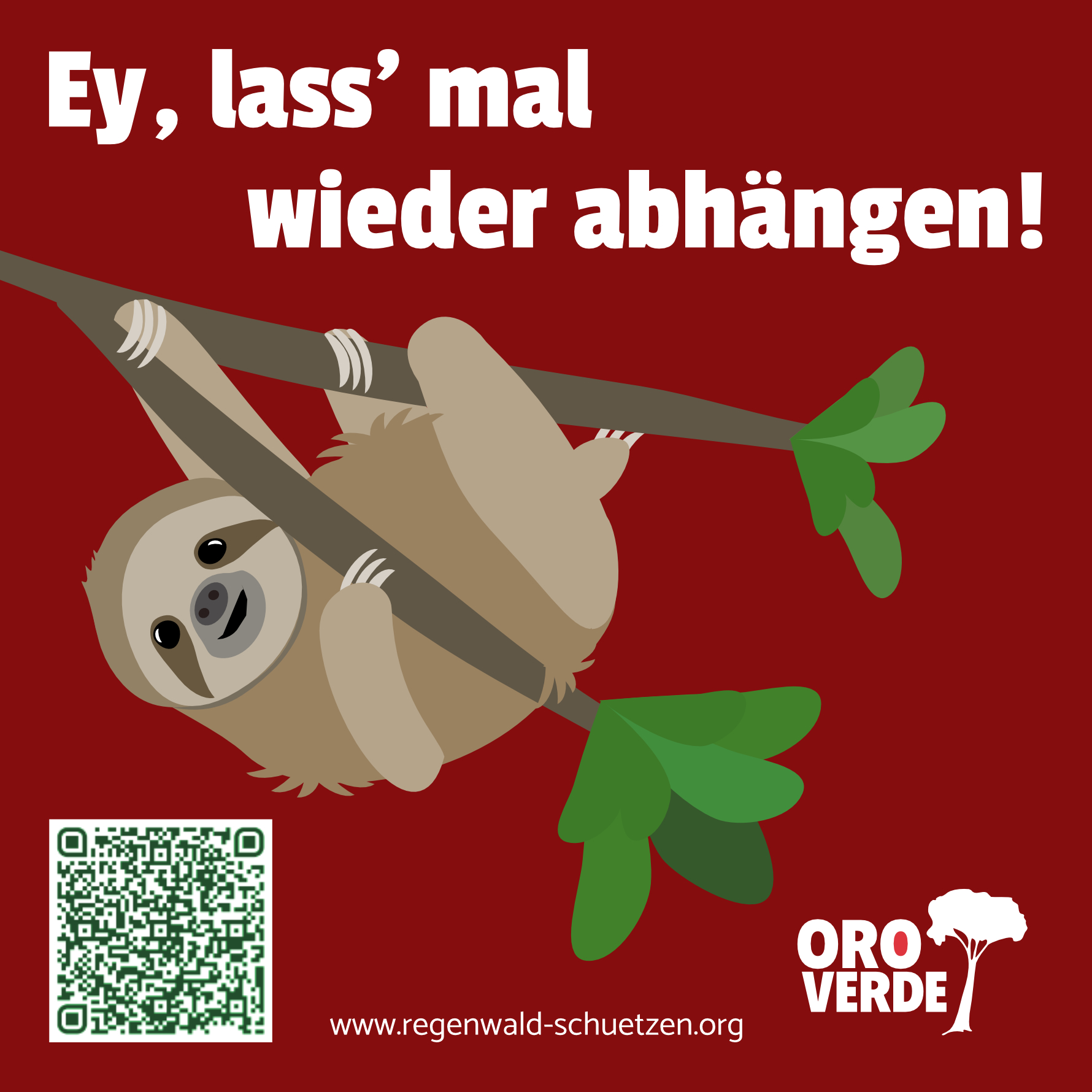 Faultier-Sticker zum Bestellen